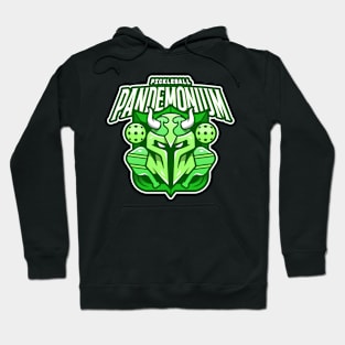 Pickleball Pandemonium | Paddle Sports Player Warrior Hoodie